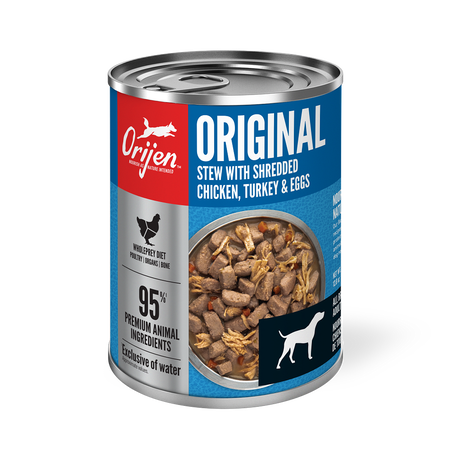 ORIJEN - LATA PERRO CHICKEN RECIPE STEW WITH SHREDDED CHICKEN & EGGS 360 GR - Imagen 2