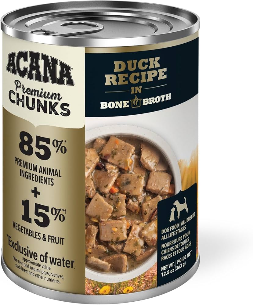 ACANA - LATA PERRO DUCK RECIPE IN BONE BROTH 360 GR - Imagen 2