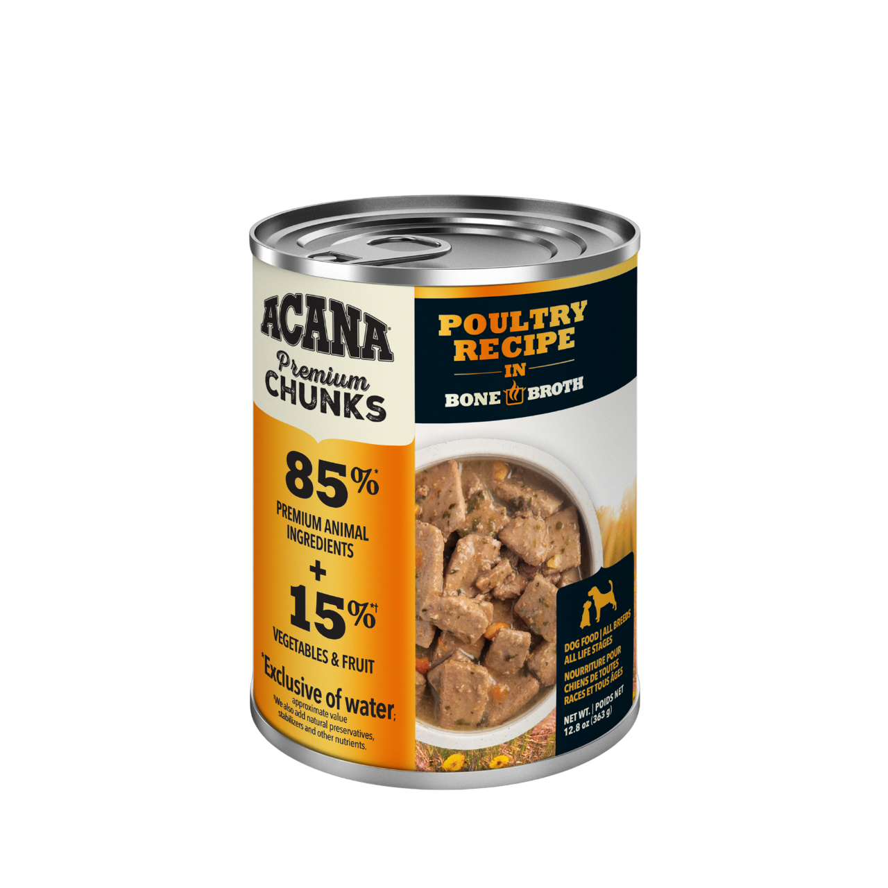 ACANA - LATA PERRO POULTRY RECIPE IN BONE BROTH 360 GR