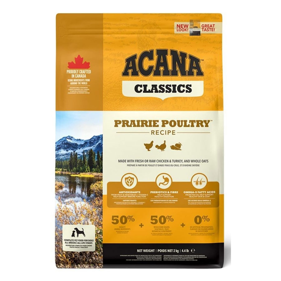 ACANA - PERRO CLASSIC PRAIRE POULTRY 2 KG - Imagen 2