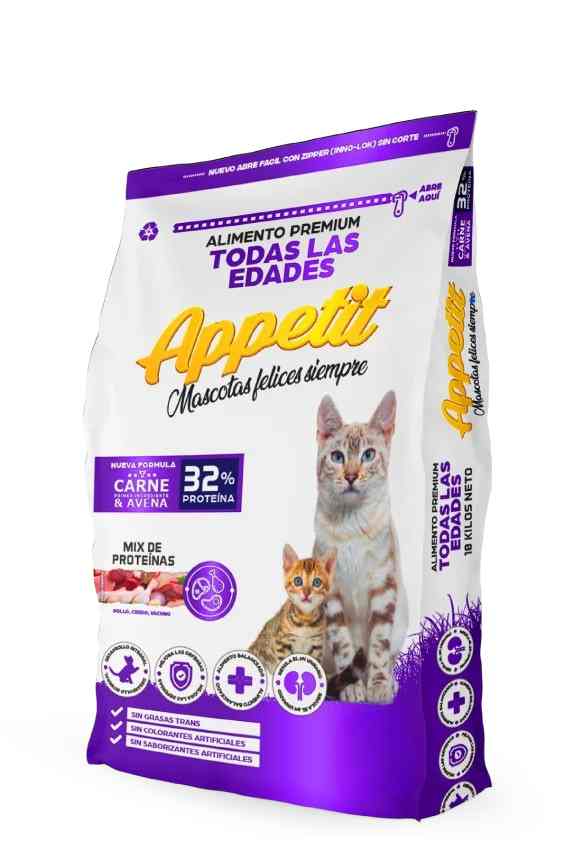 APPETIT - GATO PARA TODAS LAS EDADES 10 KG - Imagen 3