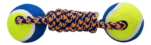 WARRIOR TOYS - CUERDA TRENZADA CON PELOTA DE TENIS 42 CM (KH2522) - Imagen 2