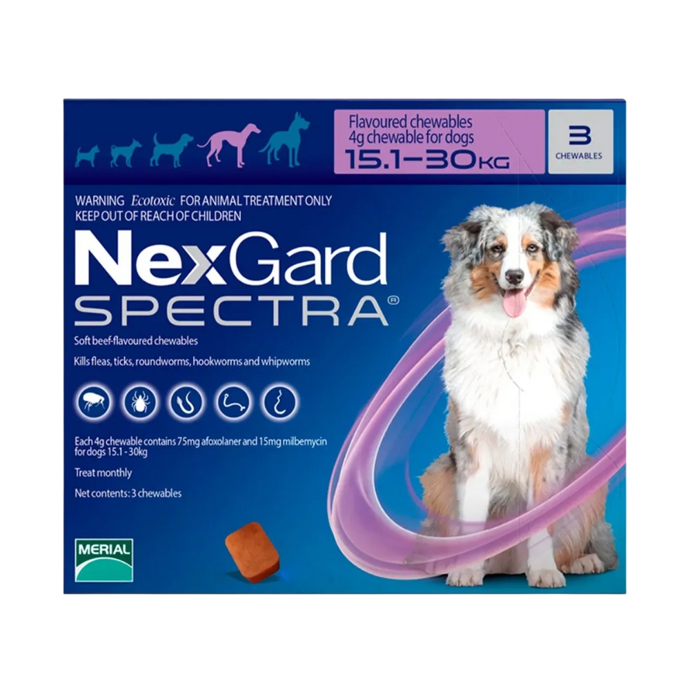 NEX GARD - TABLETA SPECTRA 15.1 - 30 KG