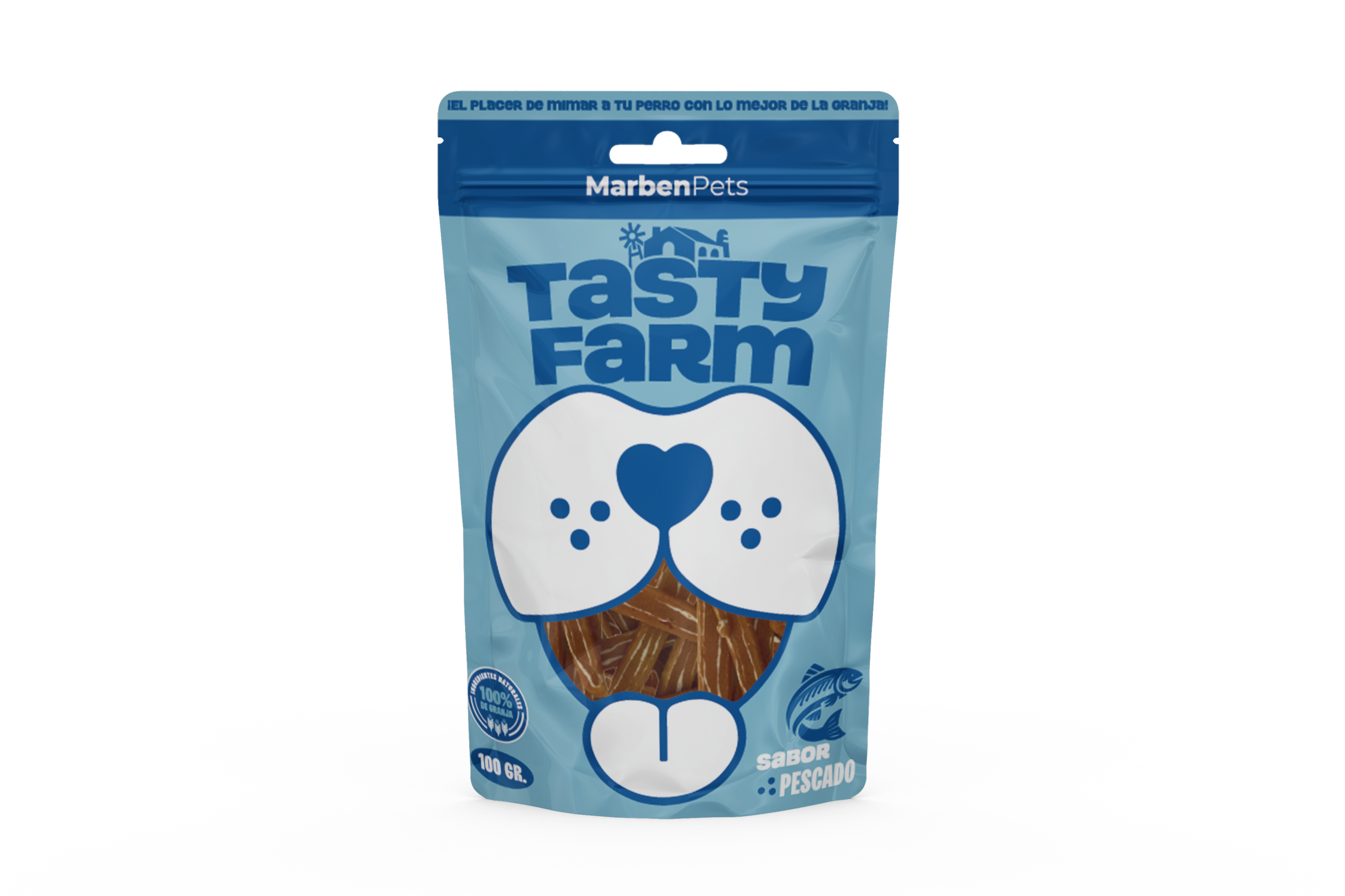 TASTY FARM - TIRITAS DE SALMON 100 GR (TF1061) - Imagen 2