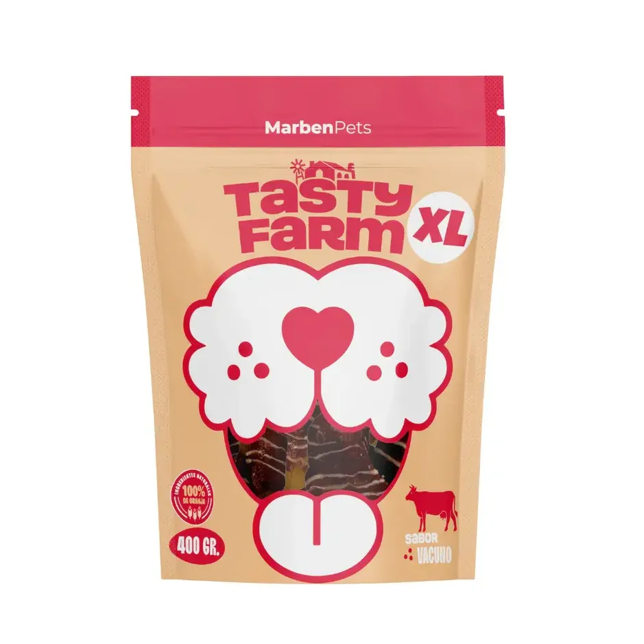 TASTY FARM - PAPAS DULCES ENVUELTAS EN VACUNO 400 GR (TF4032) - Imagen 2