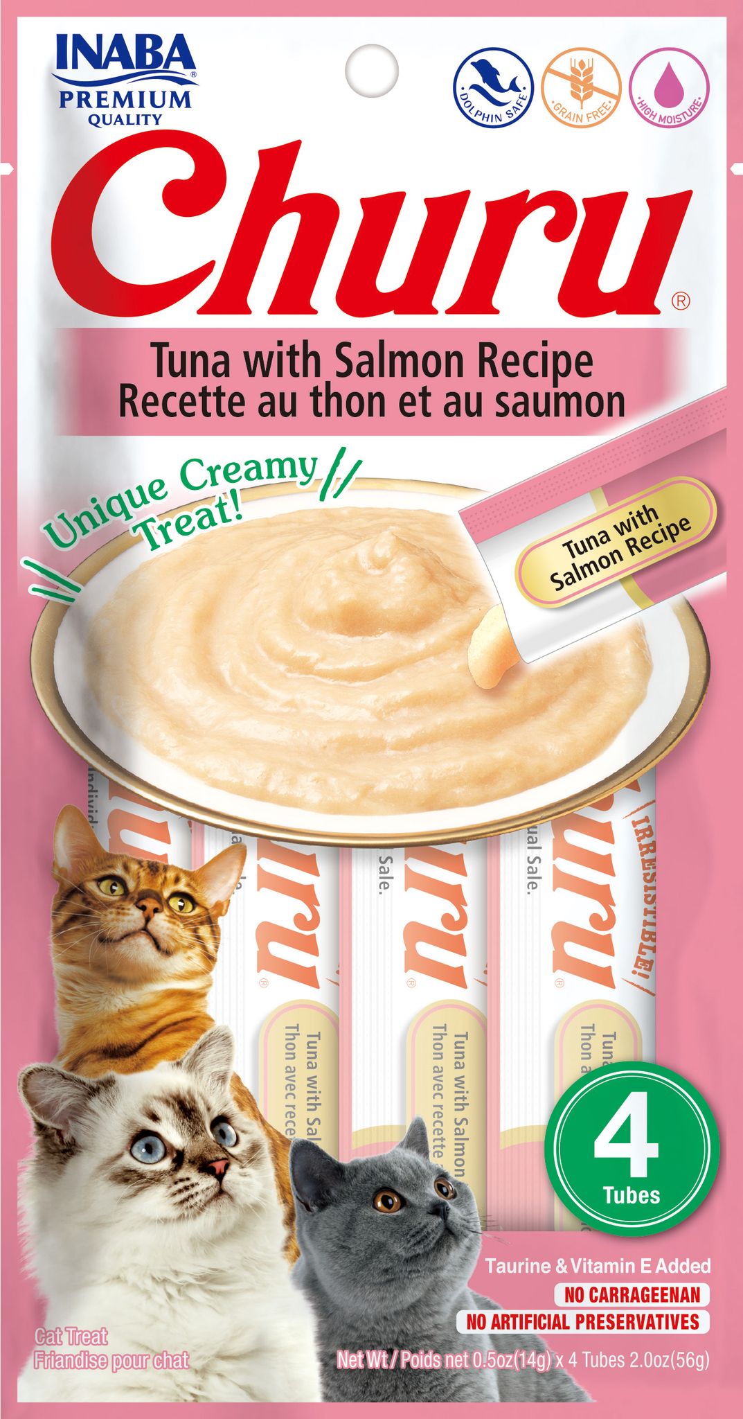 CHURU - CAT SALMON RECIPE 14GT/4TUBE (USA677) - Imagen 2