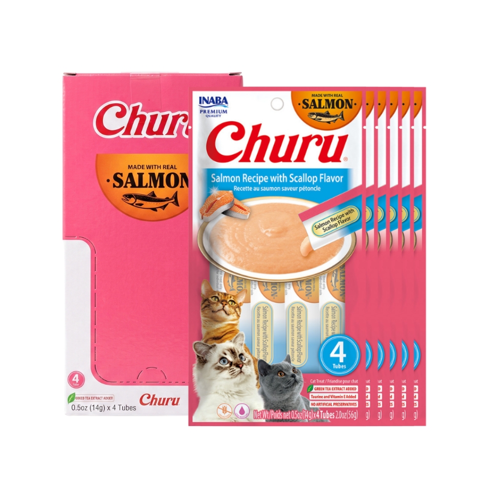 CHURU - CAT SALMON SCALLOP 14GR/4TUBE (USA679) - Imagen 2