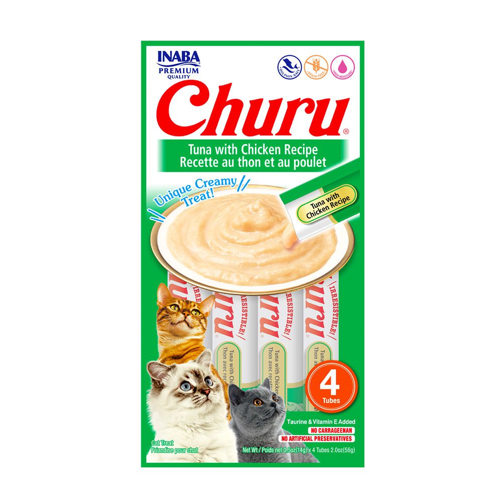 CHURU - BROTH CHICKEN & TUNA RECIPE 50 GR (USA822) - Imagen 2