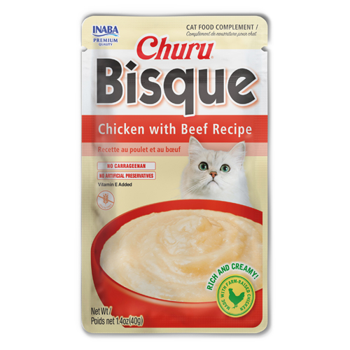 CHURU - BISQUE CHICKEN WITH BEEF 40 GR (USA854) - Imagen 2