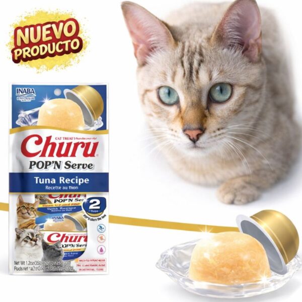 CHURU - CAT POP AND SERVE ATUN 70 GR (USA751) - Imagen 3