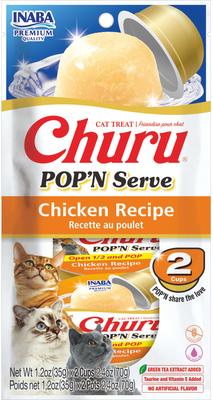 CHURU - CAT POP AND SERVE POLLO & OSTION 70 GR (USA753)
