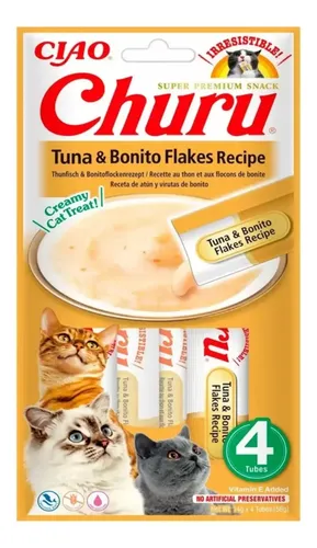 CHURU - CAT POP AND SERVE ATUN & BONITO 70 GR (USA754)