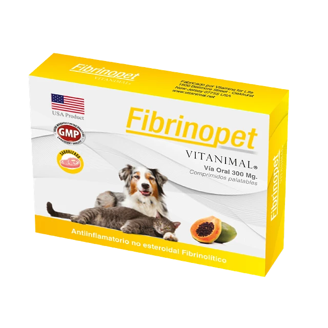 FIBRINOPET - ORAL 300 MG 10 COMPRIMIDOS - Imagen 2