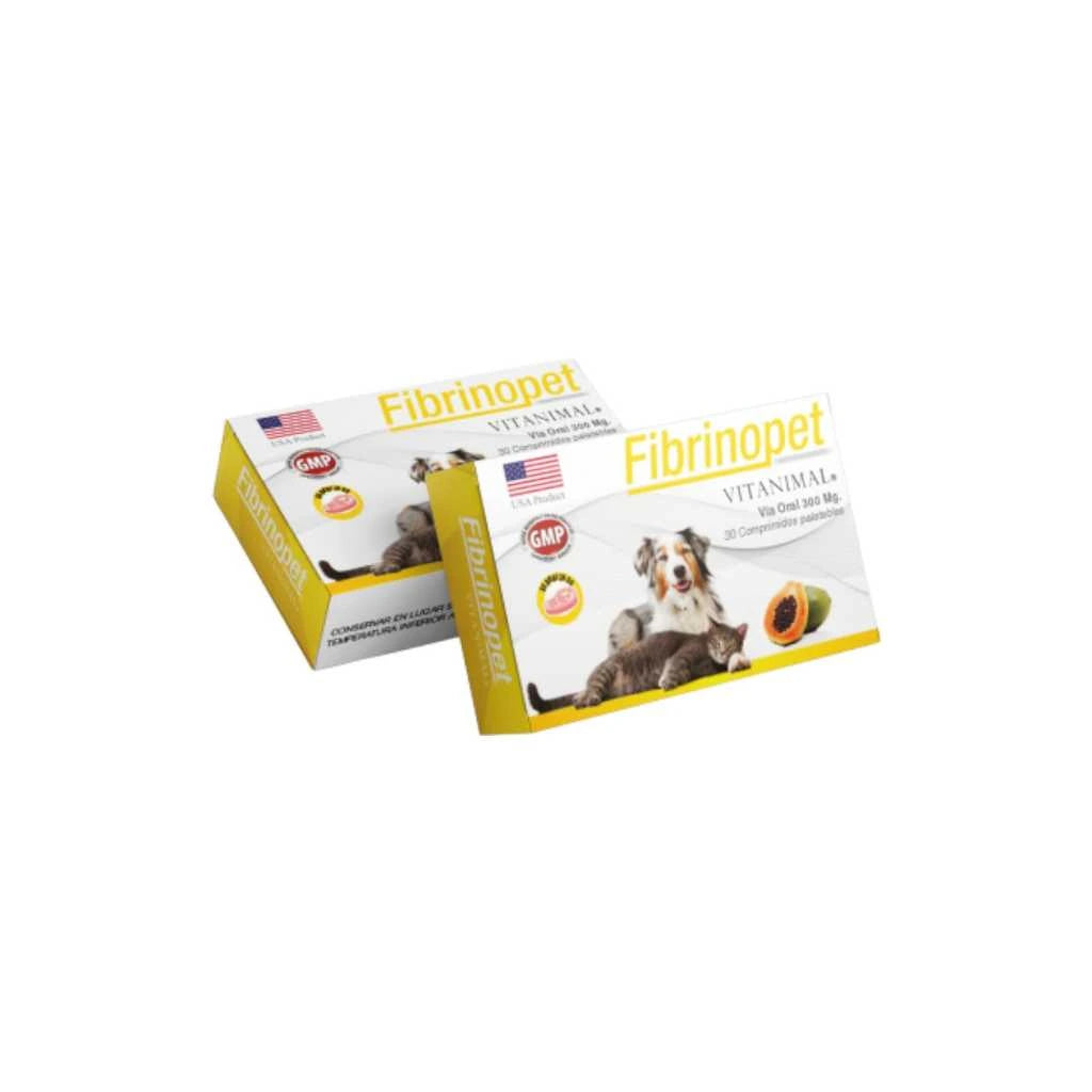FIBRINOPET - ORAL 300 MG 30 COMPRIMIDOS