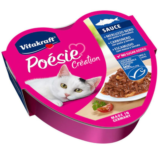 VITAKRAFT - POESIE CREATION PESCADO 85 GR