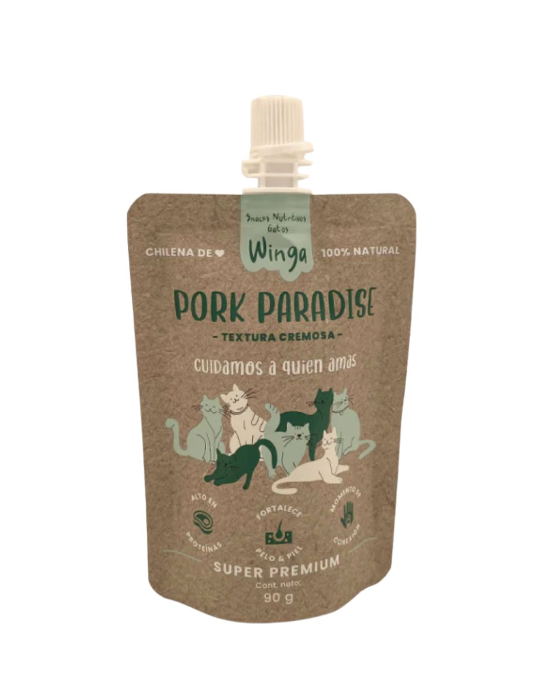 WINGA - PORK PARADISE GATO 90 GR